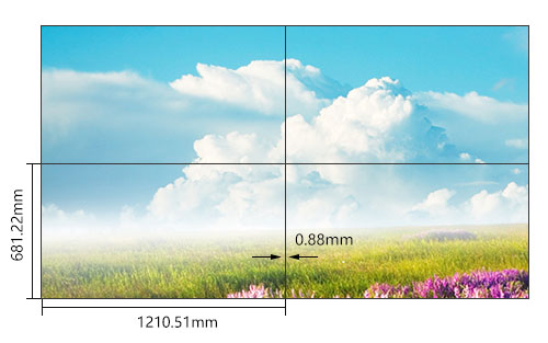 55��ƴ����0.88mm������ʵ�ʰ�������