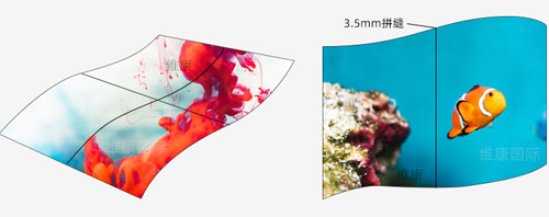 OLED拼接屏能做到无缝吗? OLED拼接屏能做到无缝吗?