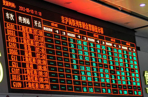 ��վ�õ�LED��ʾ�������ֺã���վ������ϢLED������ʾ������